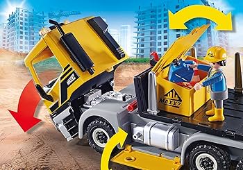 Amazon.co.jp: プレイモービル 建築現場 インターチャージブル